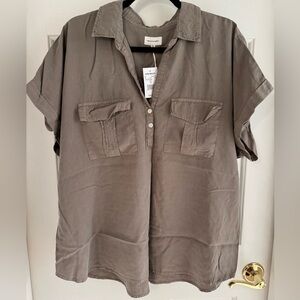 NWT Thread & Supply Women's Top in Taupe